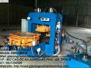 MÁY ÉP GẠCH TERRAZZO