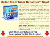 Grow Taller Dynamics Review My Story Bonus   Discount