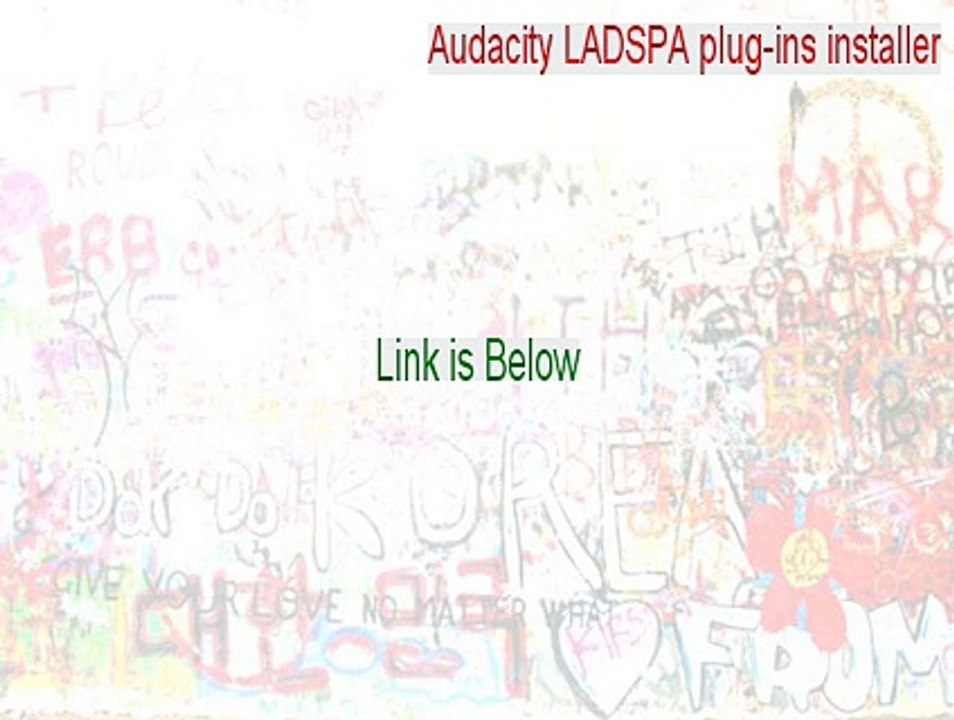 Audacity LADSPA plug-ins installer Full Download [Audacity LADSPA plug-ins installeraudacity ladspa plug-ins installer 2015]