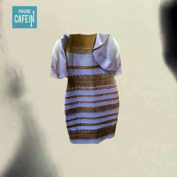 Estce que cette robe est blanche et dorée ou bleue et noire ? Vidéo Dailymotion