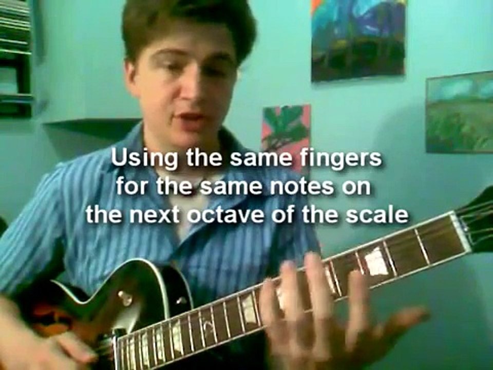 Jazz Guitar Scales: Diagonal Fingerings Lesson - how Jazz scales really fit the guitar