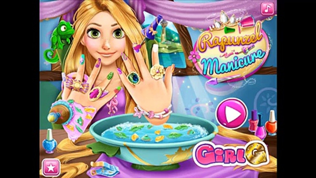 Play Rapunzel Manicure Game