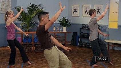 Learn tai chi for beginners-- Bear and White Crane Combo