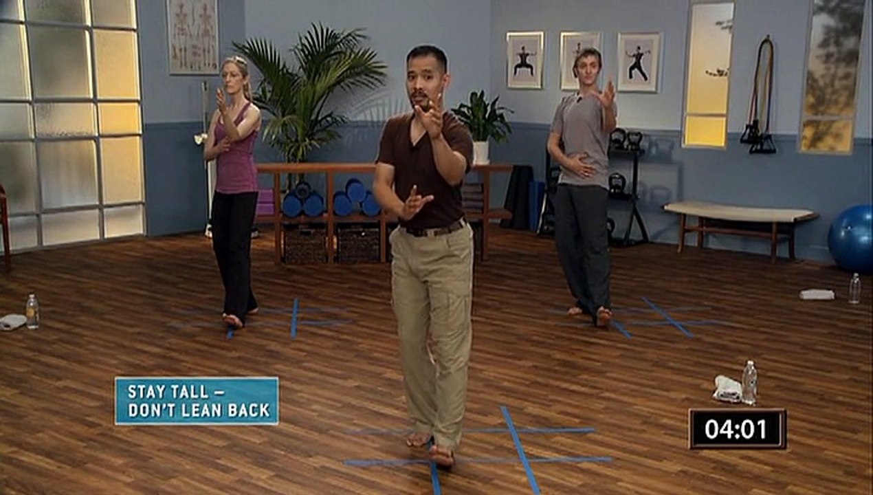 Learn tai chi for beginners-- Raise Hand and Pulling Knee Combo