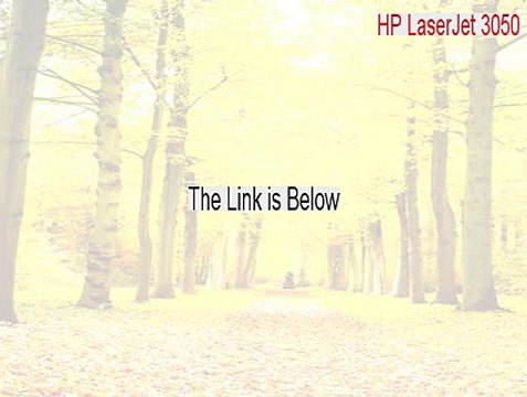 HP LaserJet 3050 Download Free - Instant Download [2015]