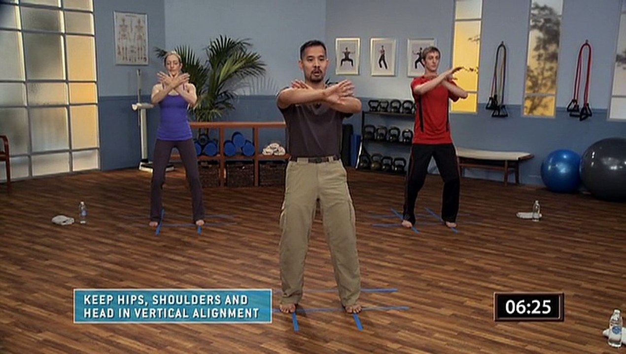 Learn tai chi for beginners-- Withdraw & Seal and Cross Hands Combo