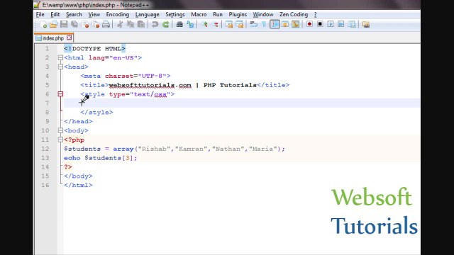 PHP tutorials in Urdu - Hindi - 24 - associative arrays in php