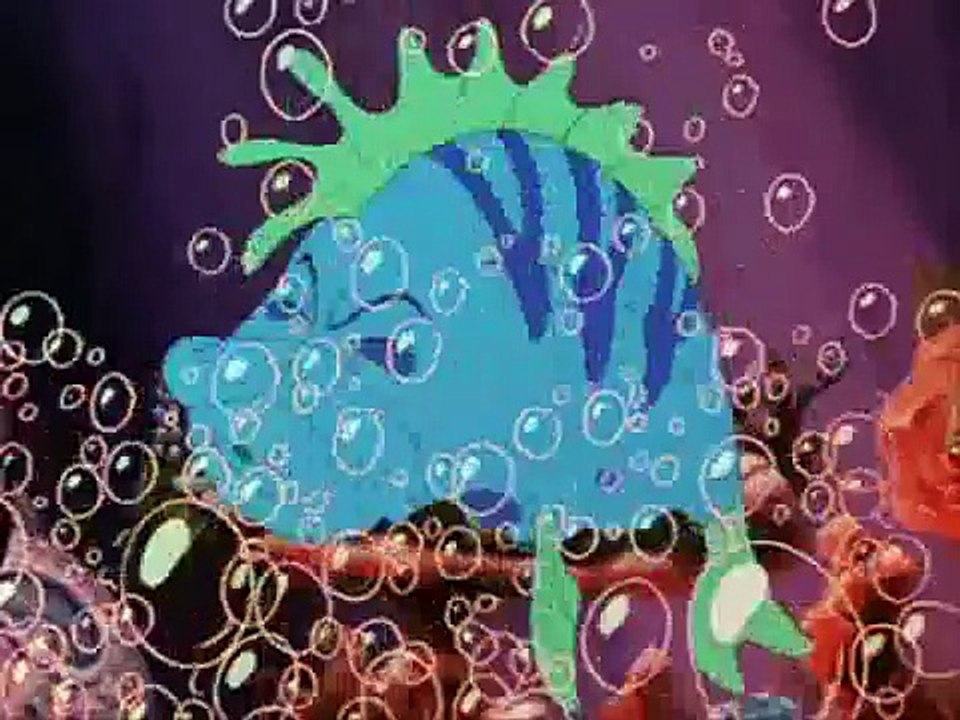 la petite sirène sous l'océan