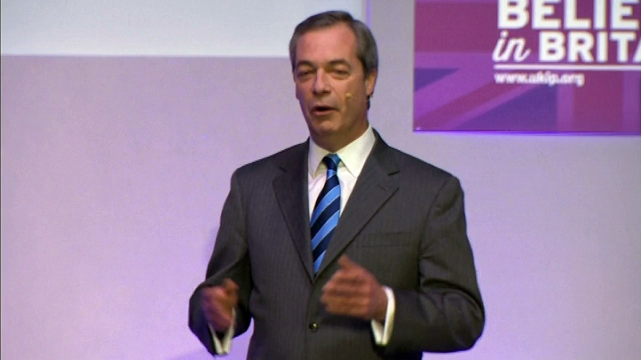 Farage: Rumours of my demise have been greatly exagerrated