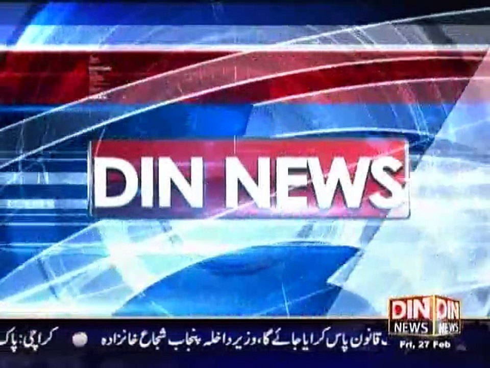 News HeadLines 9 p.m - 27 February 2015
