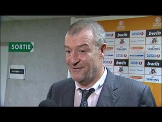 Basket - Euroligue : Beugnot, «Ce n'est pas parfait»