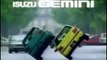 Une pub de voiture en mode années 80, bien fun : Isuzu Gemini