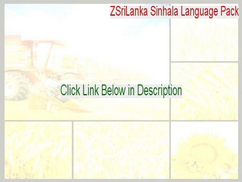 ZSriLanka Sinhala Language Pack Crack [sri lanka sinhala language pack free download 2015]