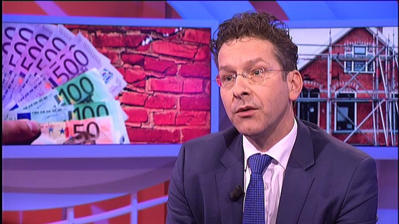 Minister Dijsselbloem praat bij RTV Noord over gaswinning - RTV Noord