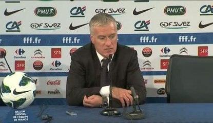 Foot - Amical : Deschamps, «Ca fait mal»