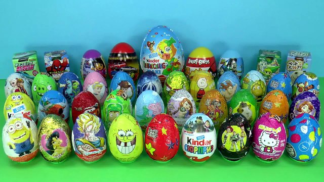 50 Surprise eggs Ну, погоди! Маша и Медведь Kinder Surprise Peppa Pig Dora the Explorer Surprise