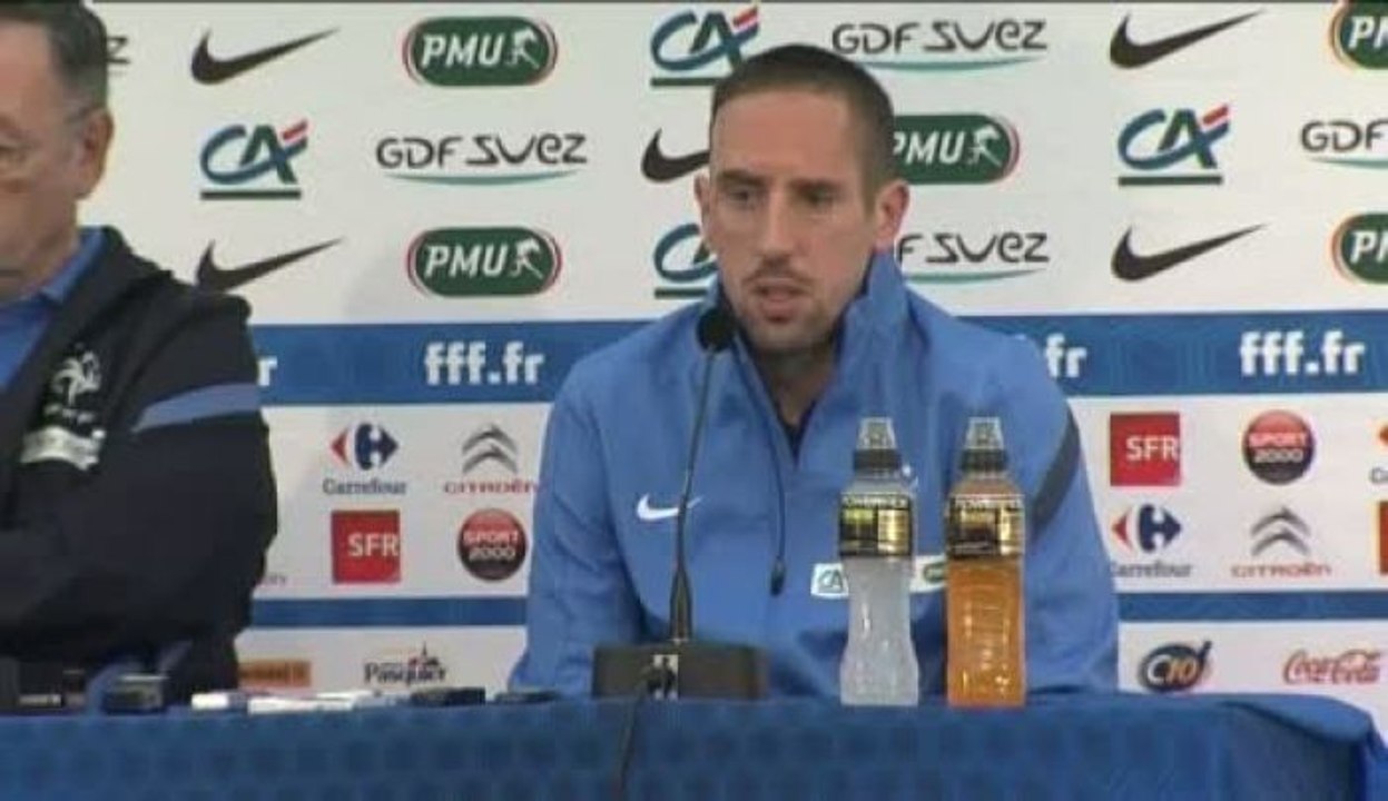 Foot - Bleus : Ribery : «Courir comme des fous»