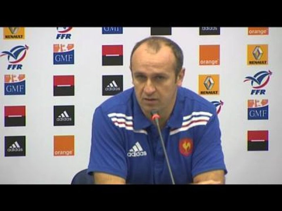 Rugby - XV de France : Saint-André veut toujours de la continuité