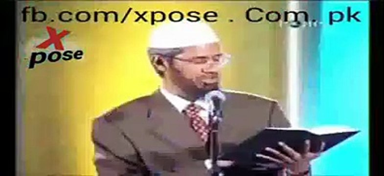 ذاکر ناءیک میں خدا کا بیٹا ہوں اور آپ بھی خدا کے بیٹے ہو { یہ حال ہے ان جاہل لوگوں کا}