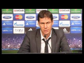 Foot - C1 : Garcia, «Finir sur une bonne note»