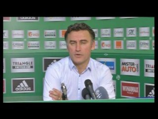 ASSE - Galtier : «On s'est jeté dans la gueule du loup»