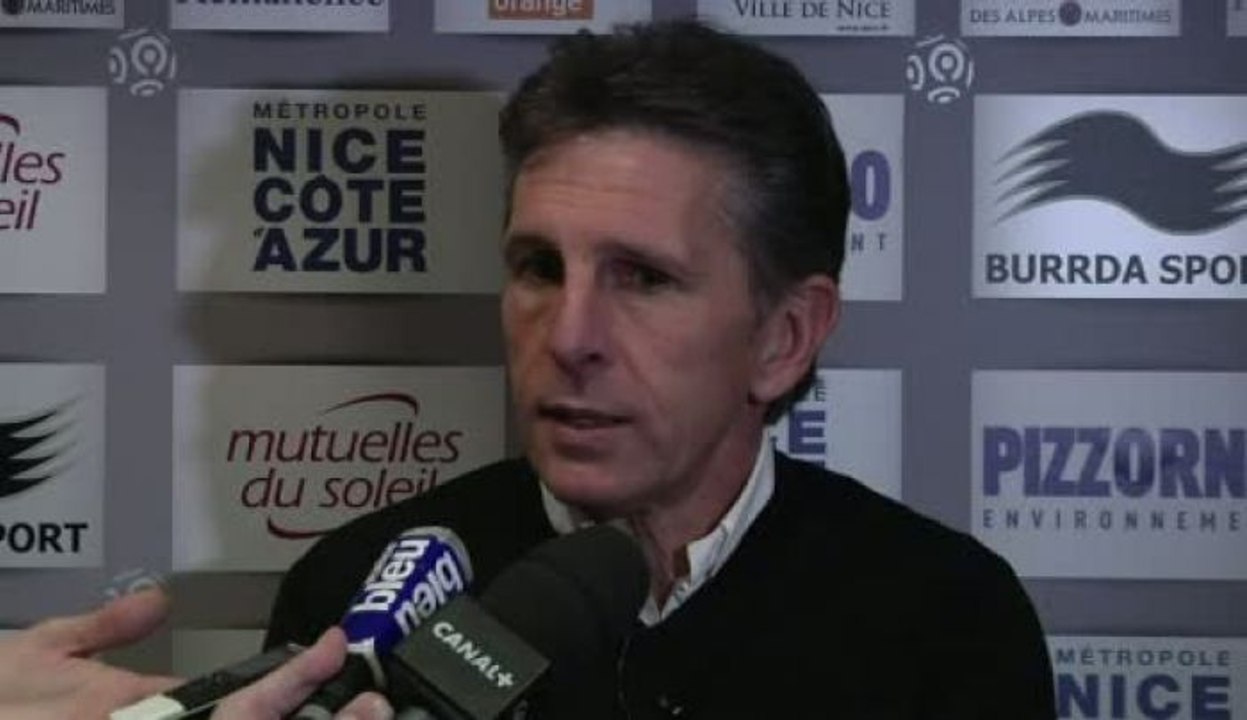 OGCN - Puel : «Pas de pression»