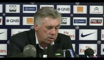 PSG - Ancelotti : «Pas facile de gérer un match avant les vacances»