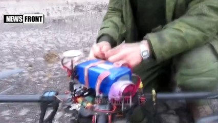 Новый беспилотник ополченцев БПЛА Дебальцево