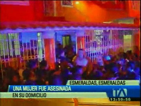 Mujer fue asesinada en su domicilio