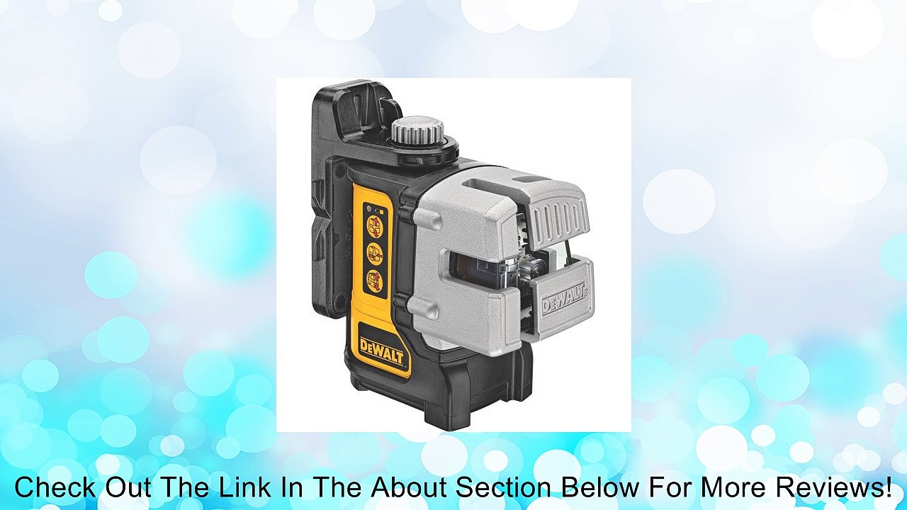 DEWALT DW089K Self-Leveling 3-Beam Line Laser Review