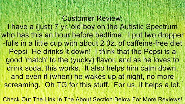 Valerian Root Extract (Liquid) Review