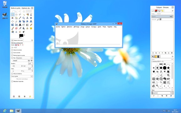 Tuto - Gimp 2.8 - Créer un nouveau document