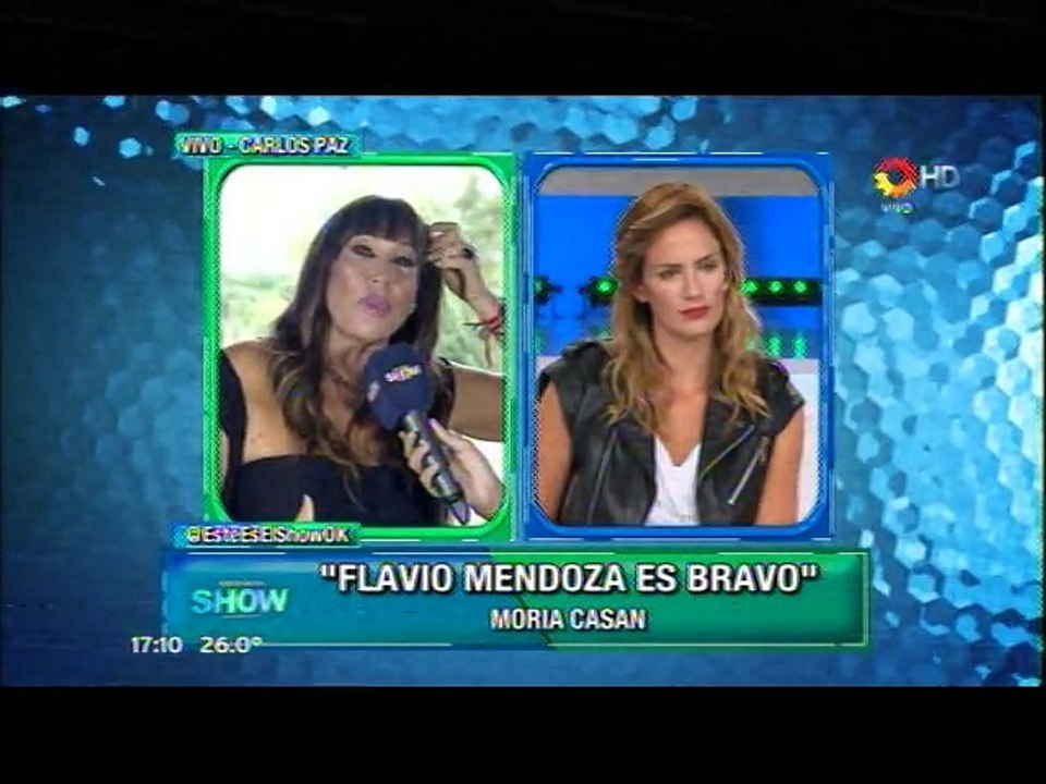 Pronto.com.ar - Moria Casán habla de Flavio Mendoza