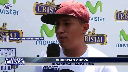 Alianza Lima: Christian Cueva tiene motivos para celebrar (VIDEO)