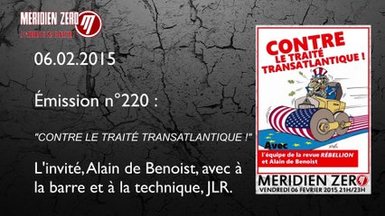 Contre le traité transatlantique !