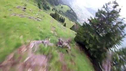 Amazing Wingsuit Proximity Flying POV