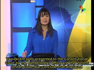 Colombia: those displaced by the conflict are the nation's poorest