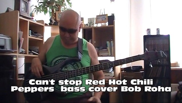 Can't stop Red Hot Chili Peppers bass cover Bob Roha