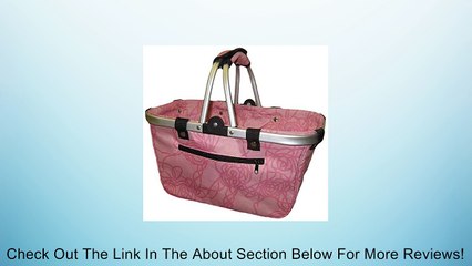 JanetBasket Rosy Large Aluminum Frame Basket Review