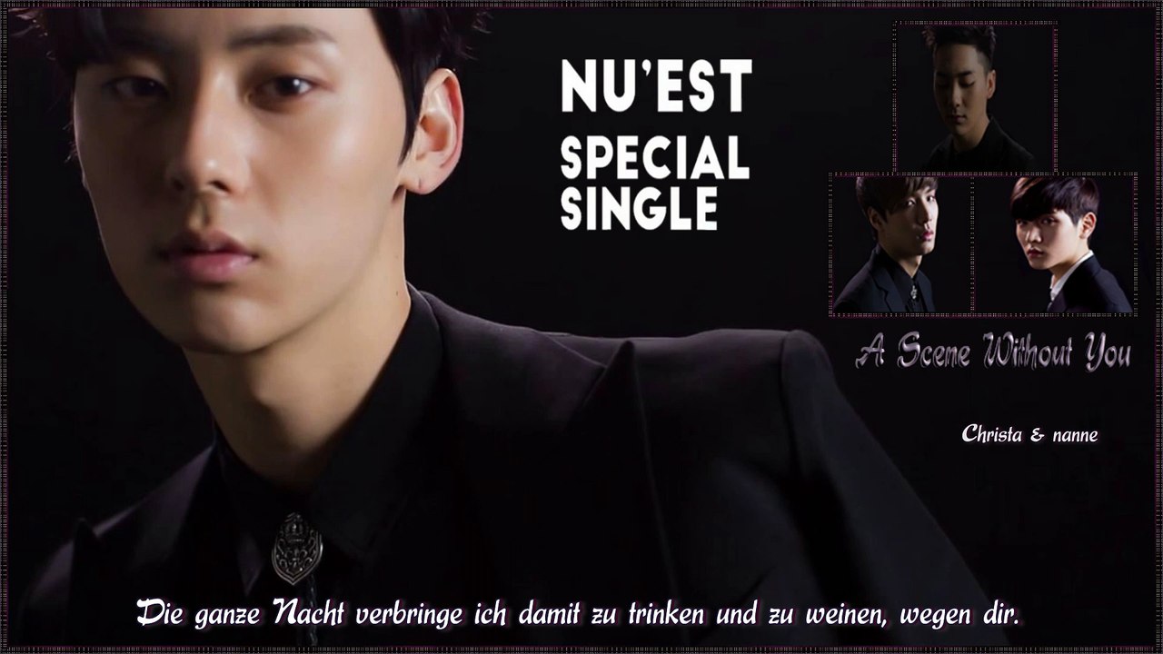 NU’EST - A Scene Without You k-pop [german Sub] Special Single 'I'm Bad'