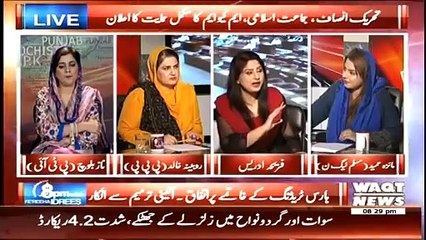 8PM with Fareeha 27 February 2015 - On Waqt News