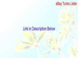 eBay Turbo Lister Cracked (ebay turbo lister windows 8.1)