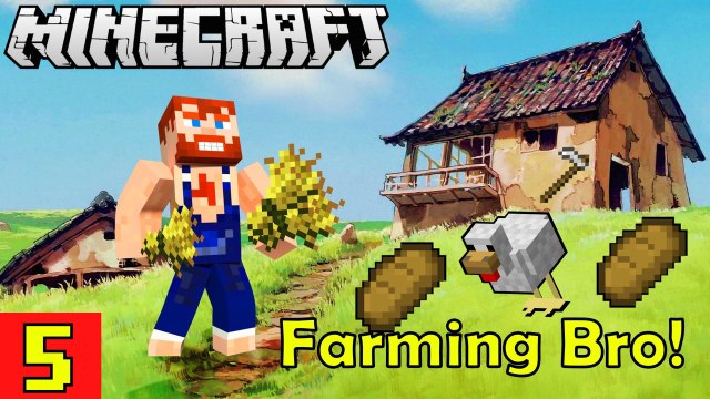 Early stage of Farming Nik Nikam's EPIC Minecraft Modded Survival Ep 5