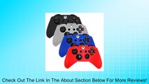 DQDF 4 PCS Pack Soft Silicone Gel Rubber Grip Controller Protecting Cover - Black/Red/Blue/White Review