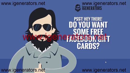Facebook Code Generator 2015 tarjetas de regalo en línea! - Trabajo! España