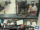 A CCTV Footage of Karachi Bank robbery