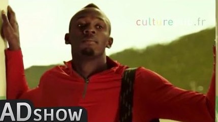 Usain Bolt's has great soccer skills!