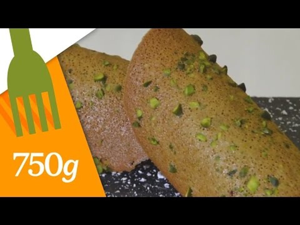 Recette de chef : Tuiles à la pistache de Philippe Conticini - 750 Grammes