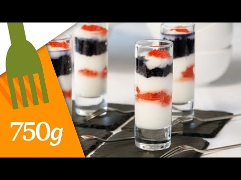 Leçon de goût : Les verrines vues par Philippe Conticini - 750 Grammes