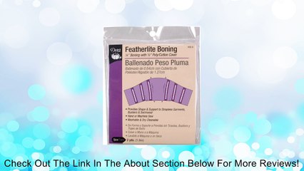 Dritz Featherlite Boning Review